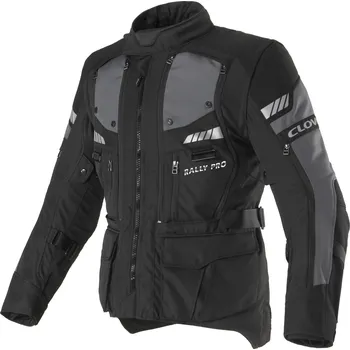 Moto bunda CLOVER bunda RALLY-PRO WP black/black - M