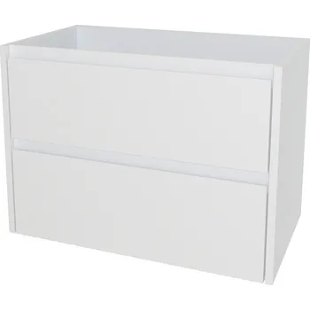 Kotel Mereo Opto, koupelnová skříňka 81 cm, Multidecor, Bílá lesk perlička - CN991SBIEL