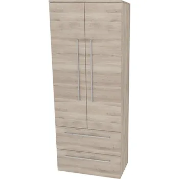 Kotel Mereo Bino, koupelnová skříňka vysoká 163 cm, dvojitá, Multidecor, Dub Kronberg světlý - CN699DKRS
