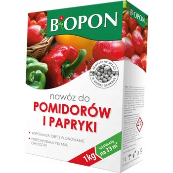 Hnojivo BIOPON Hnojivo pro rajčata a papriky granulované, 1 kg