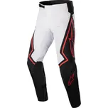 ALPINESTARS kalhoty TECHSTAR limitovaná edice ACUMEN bílá/černá/červená - 36