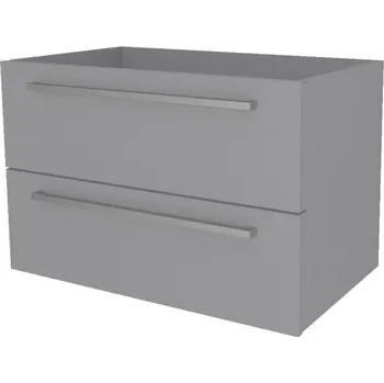 Koupelnový nábytek Mereo Bino, koupelnová skříňka 81 cm, Multidecor, Šedý Supermat - CN691SSEDA