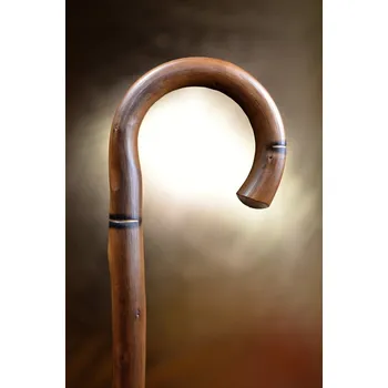 Vycházková hůl do přírody s gumovou koncovkou