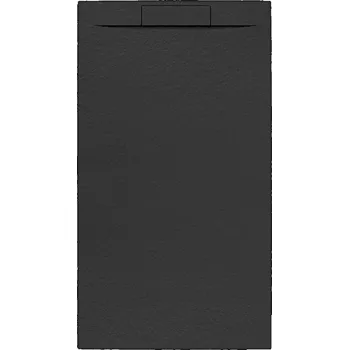 Sprchová vanička Sprchová vanička obdélníková SAT Fusion 100x80 cm litý mramor Grafito SATFU10080G - SATFU10080G