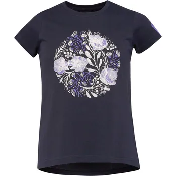 Dívčí oblečení Dívčí tričko LOAP BESLA tm. modré 112-116