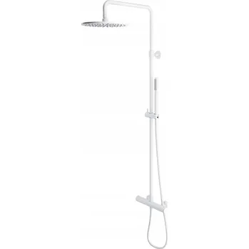 Sprchový set Termostatický sprchový systém na stěnu OMNIRES BÍLÁ MATNÁ Y1244SUWM