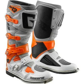 Moto obuv GAERNE boty SG-12 orange/grey/white - 45