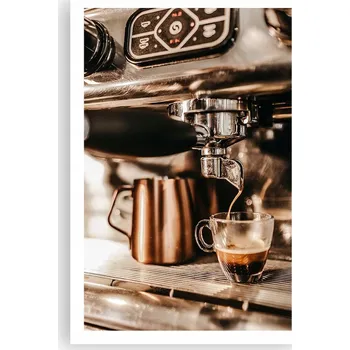 Obraz Obraz plakát do obýváku ložnice 61x91 káva foto plakáty na zeď bez rámu