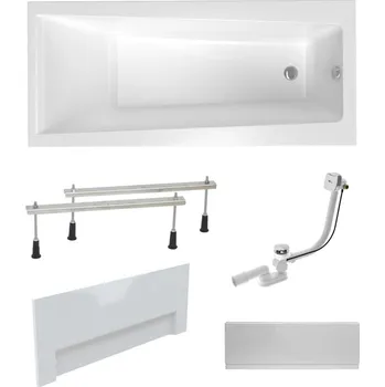 Vana Obdélníková vana Laguna Idea Plus 150x75 cm akrylát levá i pravá SIKOID1500APNP - SIKOID1500APNP