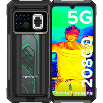 Mobilní telefon Smartphone DooGee Fire 6 Max 8 GB / 256 GB 4G (LTE) zelený