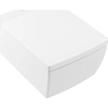Klozet Villeroy & Boch Závěsné WC, zadní odpad, DirectFlush, CeramicPlus, Stone White - 4633R0RW
