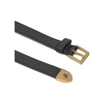 Opasek Dámský pásek Lauren Ralph Lauren 412912036002 Černá M
