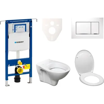 Cenově zvýhodněný závěsný WC set Geberit do lehkých stěn / předstěnová montáž+ WC S-Line Pro 111.355.00.5ND5 - 111.355.00.5ND5