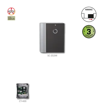 Pohon brány TURBO400 pohon pro posuvnou bránu do 4000 kg