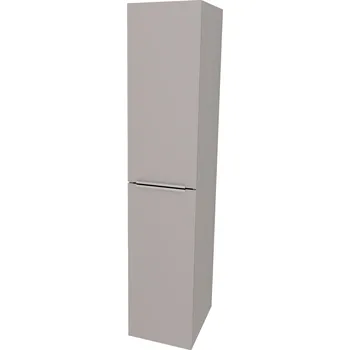 Mereo Mailo, koupelnová skříňka vysoká 170 cm, chrom madlo, Multidecor, Arktická šedá - CN594LPARS1