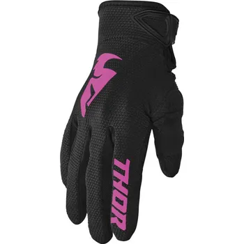 Rukavice THOR rukavice SECTOR dámské black/pink - S