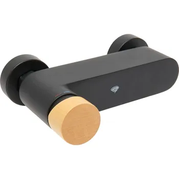 Sprchový set Sprchová baterie SAT Fusion bez sprchového setu 150 mm páka světlé dřevo SATBSFU268DSC - SATBSFU268DSC