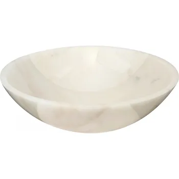 Umyvadlo Umyvadlo na desku SAT Purity 43x43 cm bílý mramor bez otvoru pro baterii, bez přepadu SATPURWH - SATPURWH