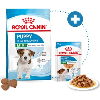 Krmivo pro psa ROYAL CANIN SHN DOG - Mini Puppy (8 kg + 12 x 85 g)