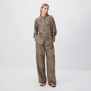 Dámské kalhoty Reserved - Vzorované kalhoty - vícebarevná - 1076P-MLC - 1076P-MLC-S