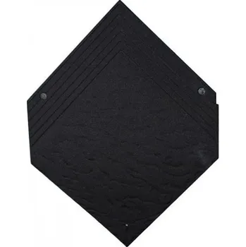 asfaltová šindel EUREKO CPS základní šablona 30 x 30 cm černá 1 ks