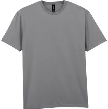 Pánské oblečení Gildan Tenké bavlněné tričko pro dospělé Velikost: 3XL, Barva: antracitový melír
