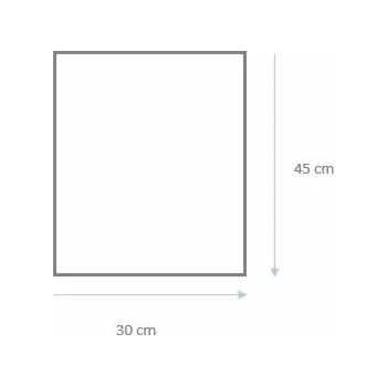 Zrcadlo ZRCADLO ZÁVĚSNÉ BEREMIS C-HRANA 45X30 CM