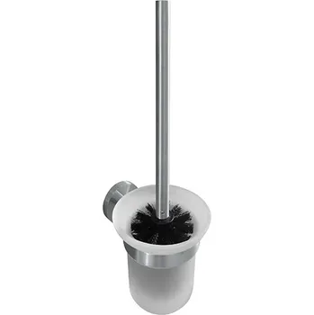 WC štětka Bemeta NEO: WC štětka na pověšení, nerez, sklo 104113019