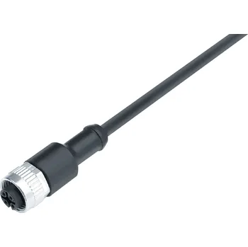 elektrický kabel Binder 28 1270 050 04 Kabelový konektor M12 samice, kontakty: 4, IP68, PUR, 4 x 0,34 mm², 5 m