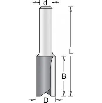 Příslušenství k frézce HiKOKI 754064 Drážkovací fréza 12x32x80mm, 8mm free_store_pickup