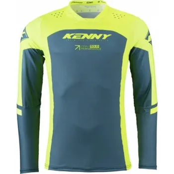 cyklistický dres KENNY dres PERFORMANCE 24 solid neon yellow - S
