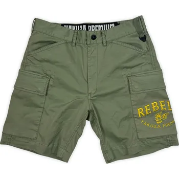 YAKUZA kraťasy YPS 3654 Cargo olive - L