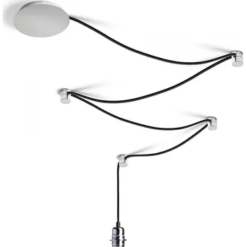 Svítidlo SPIDER I závěsná sada černá chrom 230V LED E27 15W