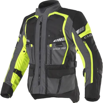 Moto bunda CLOVER bunda RALLY-PRO WP black/yellow - XL