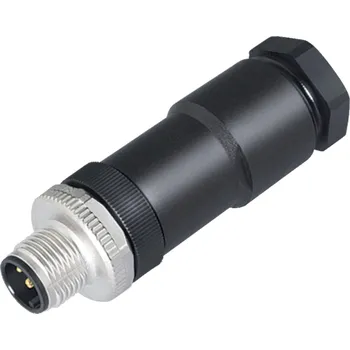 Binder 99 0437 19 05 Kabelový konektor M12 samec, kontakty: 5, 8,0-10,0 mm, nestíněný, šroubovací svorka, IP67, UL, VDE, pro napájecí zdroj