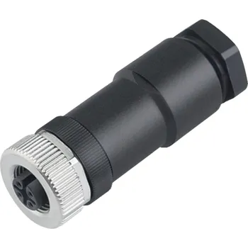 Binder 99 0486 29 08 Kabelový konektor M12 samice, kontakty: 8, 8,0-10,0 mm, nestíněný, šroubovací svorka, IP67, UL, PG 11