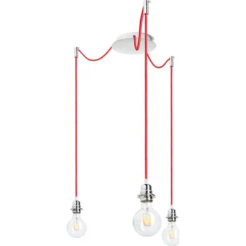 Svítidlo KOMBIX 3 závěsná sada CHZ+ČEK+CHO 230V LED E27 3x15W