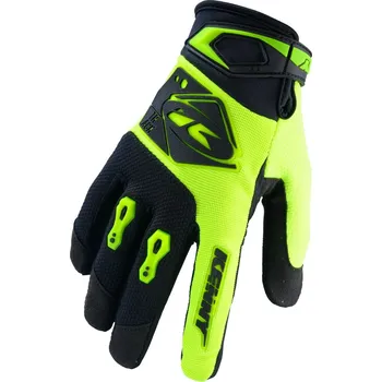 Rukavice KENNY rukavice TRACK 20 neon yellow/black - 10