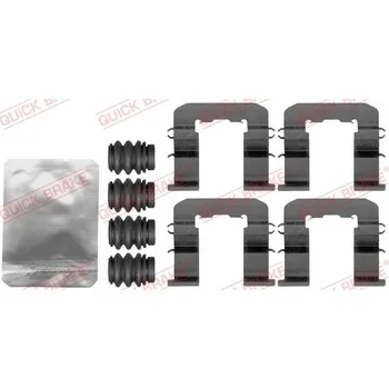 Brzdový systém Sada příslušenství obložení kotoučové brzdy QUICK BRAKE 109-1893 QB