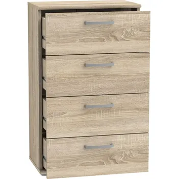 Komoda Komoda Nejlevnějšínábytek.cz 29 x 50 x 82 cm, odstíny hnědé