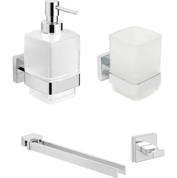 Sada koupelnových doplňků Cenově zvýhodněný set doplňků SAT Simply S SATDBSIMS2 - SATDBSIMS2