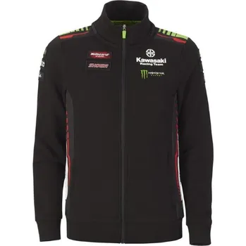 Dámská mikina KAWASAKI mikina RACING TEAM dámská black/green - XS