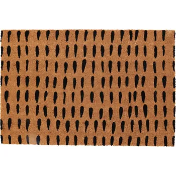 Rohožka Kokosová rohožka do interiéru, připravená k použití, 39 x 59 cm