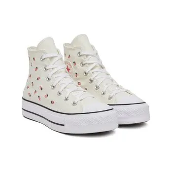 Dámské tenisky Plátěnky Converse Chuck Taylor All Star Lift A14934C Écru 37_5
