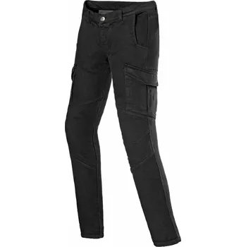 Pánské kalhoty CLOVER kalhoty jeans CARGO PRO black - 48
