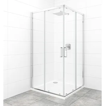 Sprchový kout čtverec 100x100 cm SAT TEX SATBKTEXQ100CRT - SATBKTEXQ100CRT