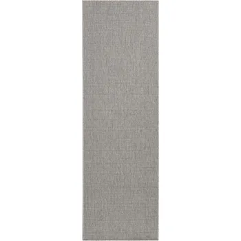 Koberec Hans Home Běhoun Nature 103533 Silver Grey – na ven i na doma - 80x150