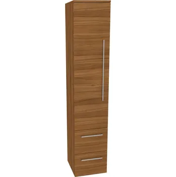 Kotel Mereo Bino, koupelnová skříňka vysoká 163 cm, levá, Multidecor, Ořech Dijon přírodní - CN697ODP1