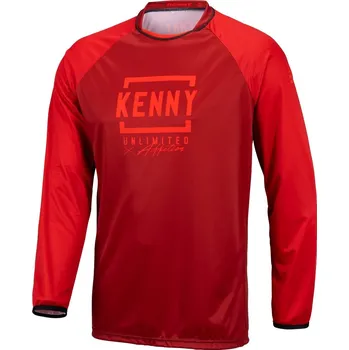cyklistický dres KENNY cyklo dres DEFIANT 21 red - 2XL
