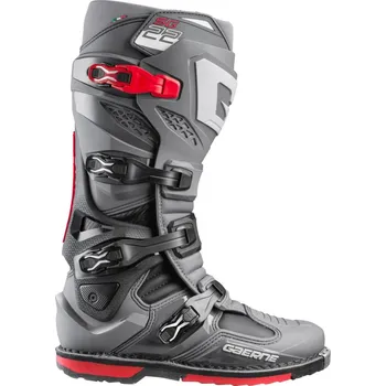 Moto obuv GAERNE boty SG-22 anthracite/black/red - 43